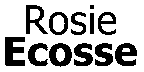 rosie ecosse name logo
